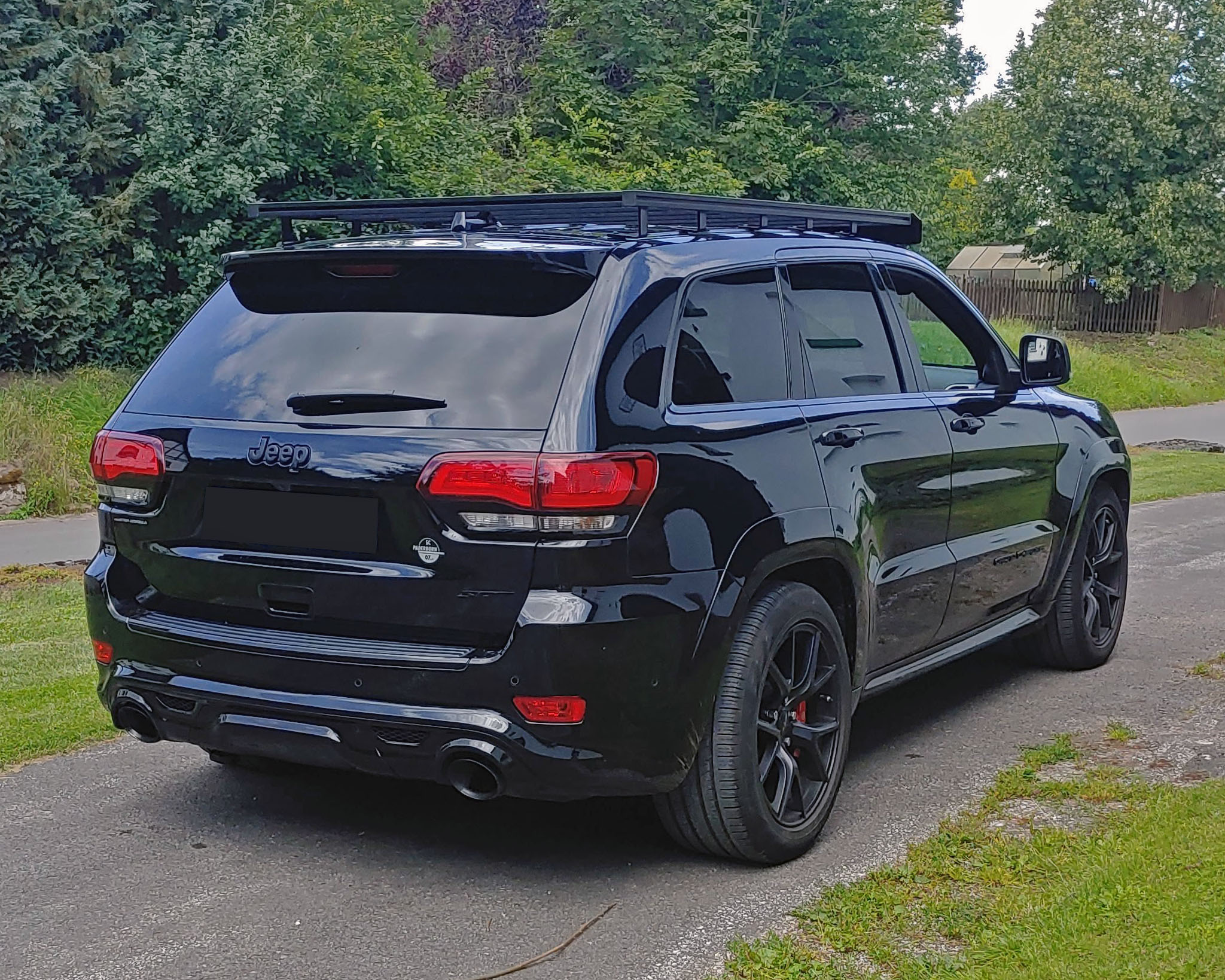 Schwarze Aluminium-Reglerabdeckung Für Jeep Grand Cherokee 2014-2021 - 3-teiliges Set